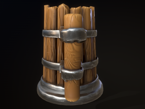 Medieval Mug Model 3D