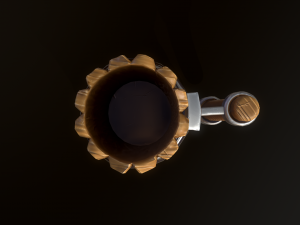 Medieval Mug Model 3D