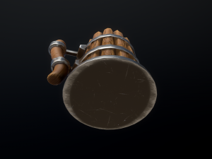 Medieval Mug Model 3D