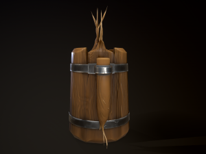 Medieval Elf Mug 3D Model