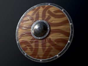 Viking Shield 3D Модель