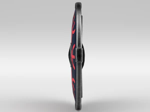 블루 바이킹 쉴드 3D 모델