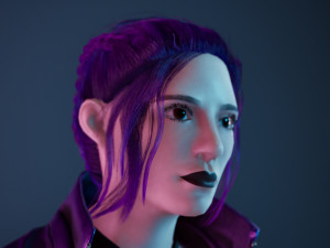 Frida Female Character Modelo 3D