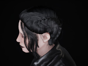 Frida Female Character Modelo 3D