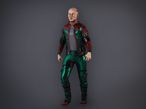 Azur Cyber Man Modelo 3D