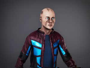 Azur Cyber Man Modelo 3D