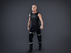 Azur Cyber Man Modelo 3D