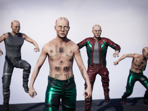 Azur Cyber Man Modelo 3D