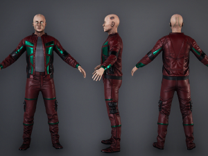Azur Cyber Man Modelo 3D
