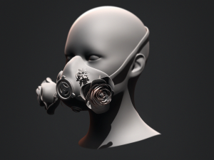 Gas Mask Constructor Kitbash Vol 01 3D मॉडल