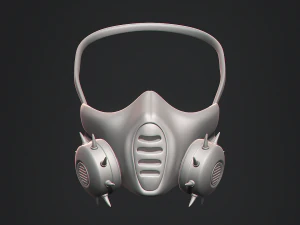 防毒面具构造器 Kitbash 第 02 卷 3D 模型