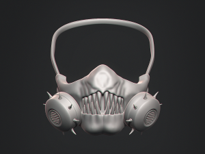 Gas Mask Constructor Kitbash Vol 02 3D मॉडल