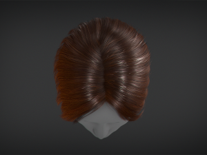 Hair - Short Male Hairstyle 3D 모델