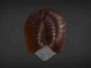 Hair - Short Male Hairstyle 3D Model