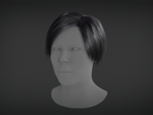 Hair - Short Male Hairstyle 3D 모델