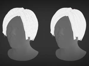 Hair - Short Male Hairstyle 3D 모델