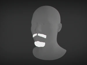 Hair - Short Male Hairstyle 3D Model