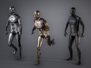 Robot Android Model 3D
