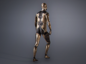 Robot Android Model 3D