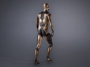 Rob&ocirc; Android Modelo 3D