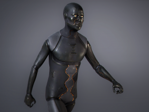 Robot Android Model 3D