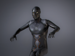 Robot Android Model 3D