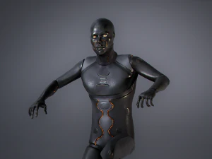 Rob&ocirc; Android Modelo 3D