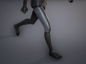 Robot Android Model 3D