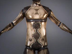 Rob&ocirc; Android Modelo 3D