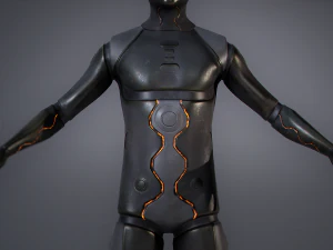 Rob&ocirc; Android Modelo 3D