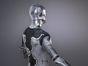 Robot Android Model 3D