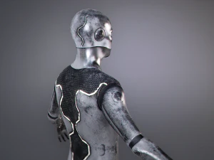 Rob&ocirc; Android Modelo 3D