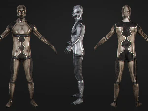 Rob&ocirc; Android Modelo 3D
