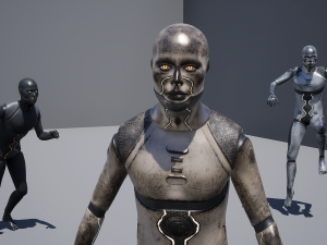 Robot Android Model 3D
