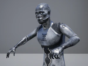 Rob&ocirc; Android Modelo 3D