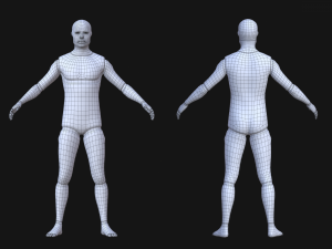 Robot Android Model 3D