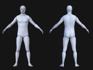 Rob&ocirc; Android Modelo 3D