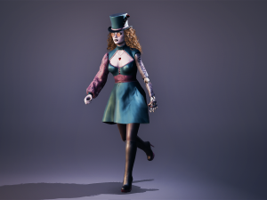 Vampire Cyborg Modello 3D