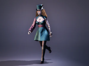 Vampiro Ciborgue Modelo 3D