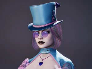 Vampiro Ciborgue Modelo 3D