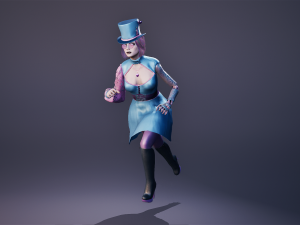 Vampire Cyborg Modello 3D