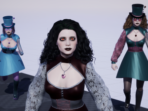 Vampire Cyborg Modello 3D
