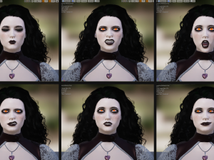 Vampire Cyborg Modello 3D