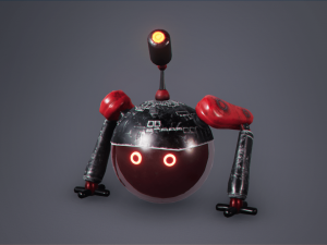 Robot Lantern - Scanner 3D-Modell