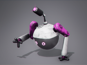 Robot Lantern - Scanner 3D-Modell