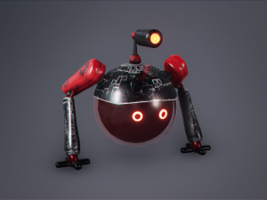 Robot Lantern - Scanner 3D-Modell