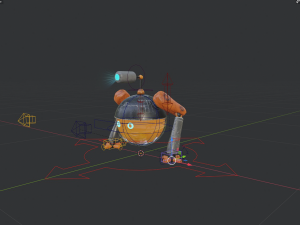 Robot Lantern - Scanner 3D-Modell