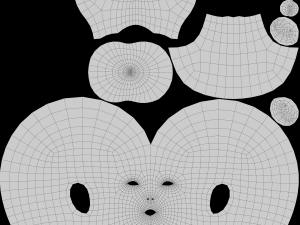 Nosed Foxy Bust Female Head Modelo 3D
