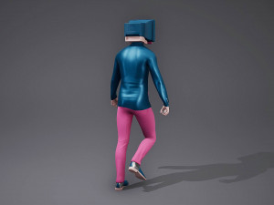 Robot Mr Monitor 3D 模型