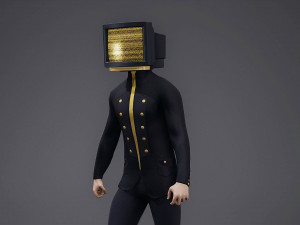 Robot Mr Monitor 3D 模型